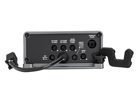 KPX 500.1 Amp right end panel