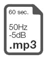 60 sec. 50Hz -5dB MP3