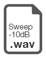 Sweep -10dB WAV