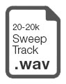 20-20k Sweep Track Wave File