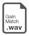 Gain Match WAV